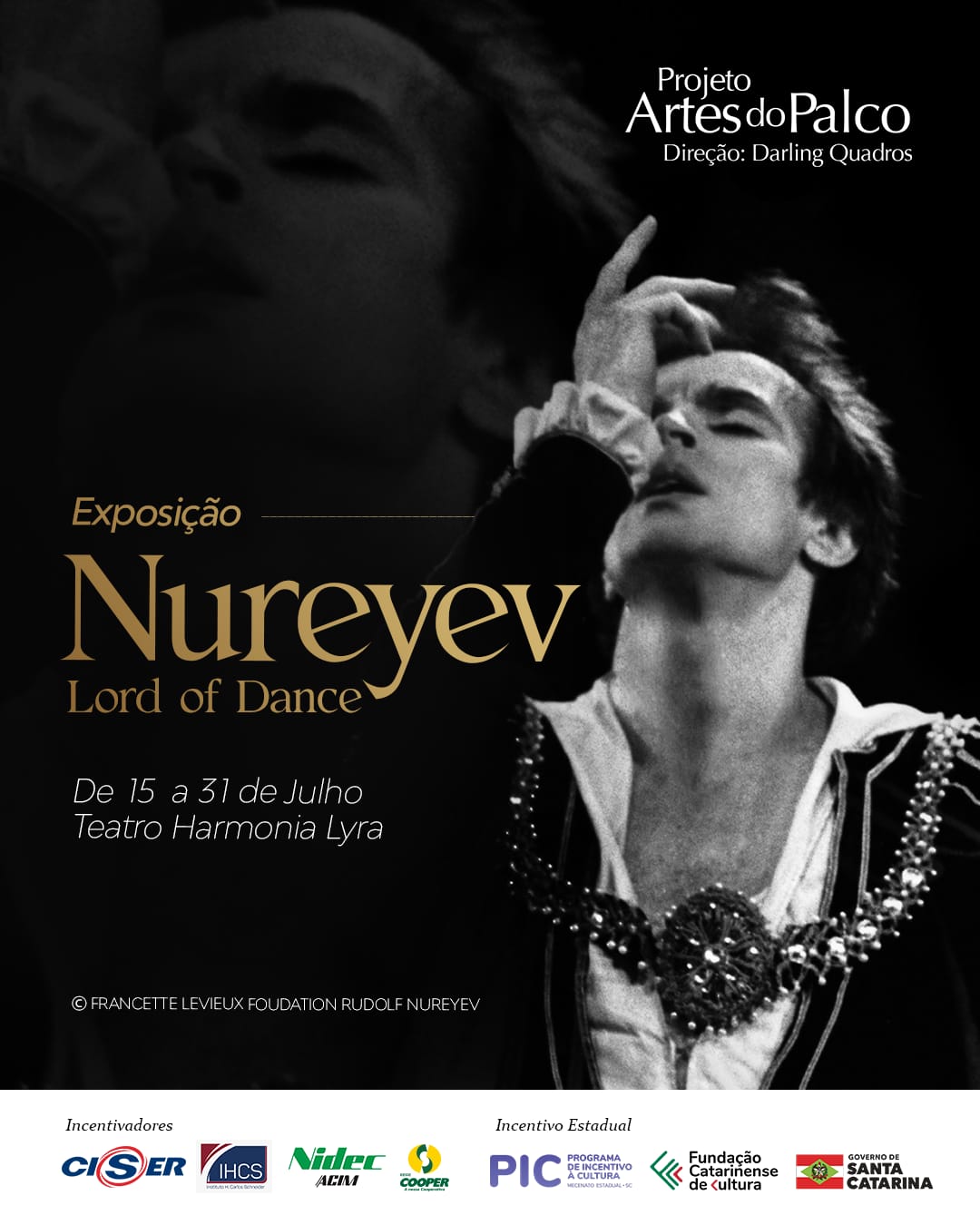 artes do palco; nureyve